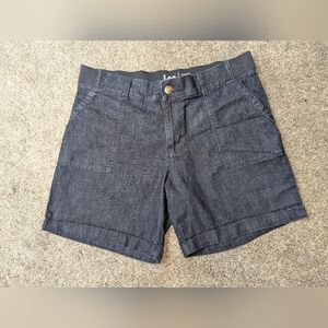 Lee Women's Gray Denim Shorts